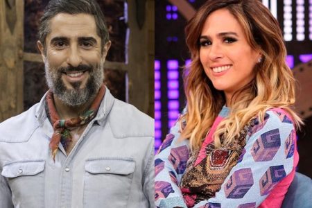 Marcos Mion e Tata Werneck