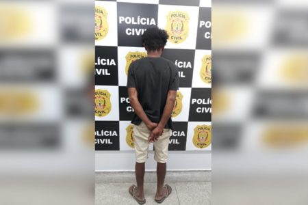 homem preso