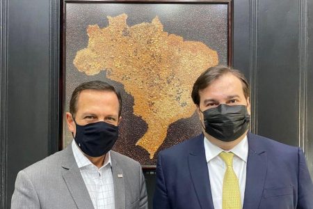 João Doria e Rodrigo Maia