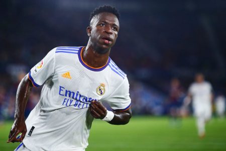 Vinicius Junior marcou dois para o Real Madrid