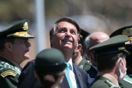 Cerimônia de comemoração do dia do soldado no Quartel General do Exército agenda bolsonaro militares 15