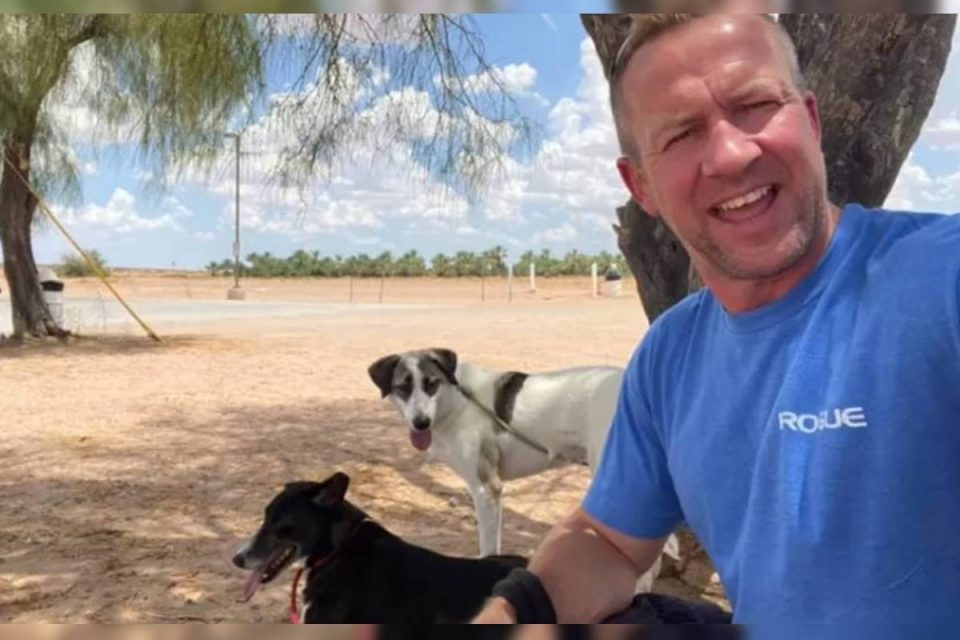 Paul Farthing e cachorro