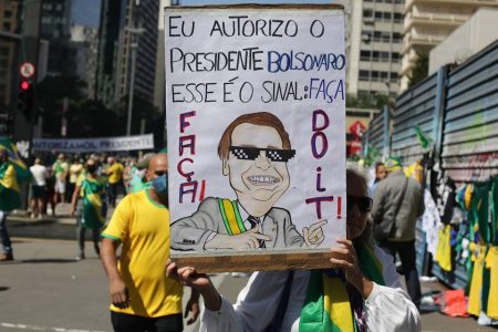 bolsonaristas na paulista