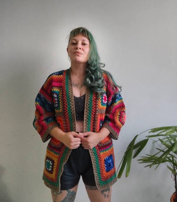 Peças de crochê de Alana Nunes