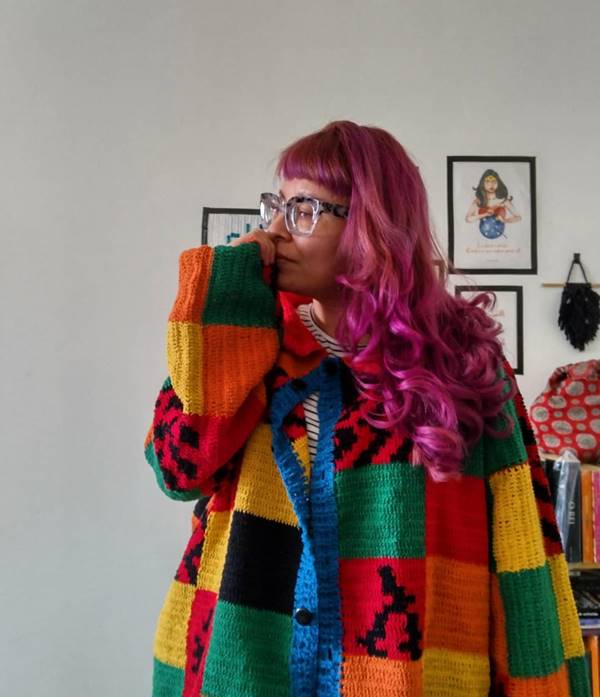 Peças de crochê de Alana Nunes