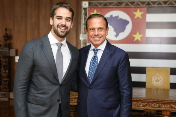 Eduardo Leite e João Doria