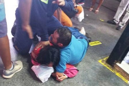mulher ateou fogo em motorista de ônibus dentro do terminal em goiás