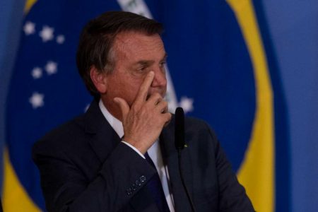 Presidente jair bolsonaro durante cerimonia no planalto 4