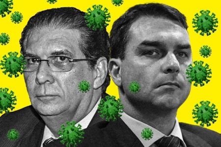Flávio Bolsonaro_Jader Barbalho_Arte