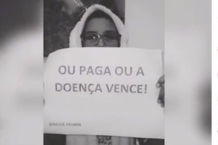 Yasmin Nunes em vídeo no instagram