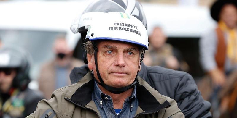Jair Bolsonaro em motociata