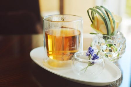 Chá de lavanda