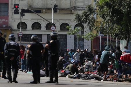 Operação da Polícia Civil na Cracolândia, no centro de São Paulo