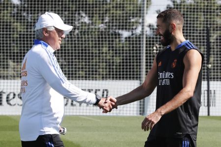 Real Madrid Ancelotti e Benzema