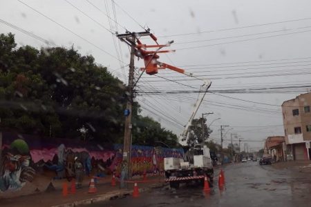 Corte de energia elétrica
