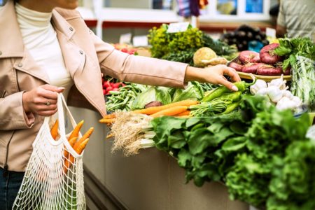 Supermercado verduras