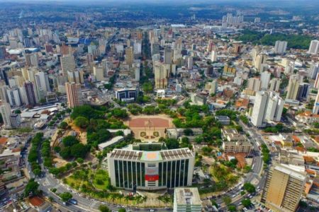 Vista aérea de Goiânia