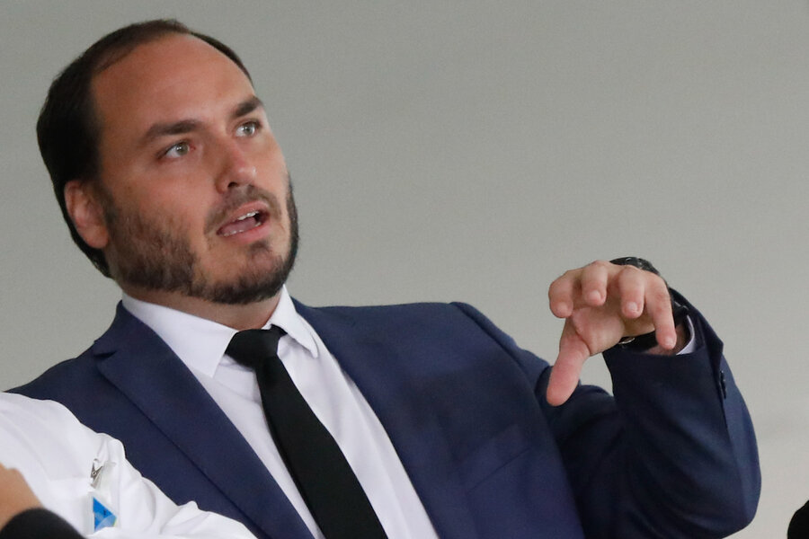 Carlos Bolsonaro é vereador do Rio de Janeiro
