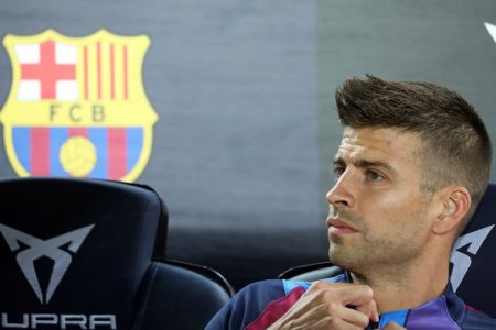 Gerard Piqué Barcelona banco