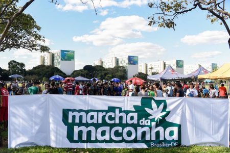 marcha da maconha em Brasília em 2019