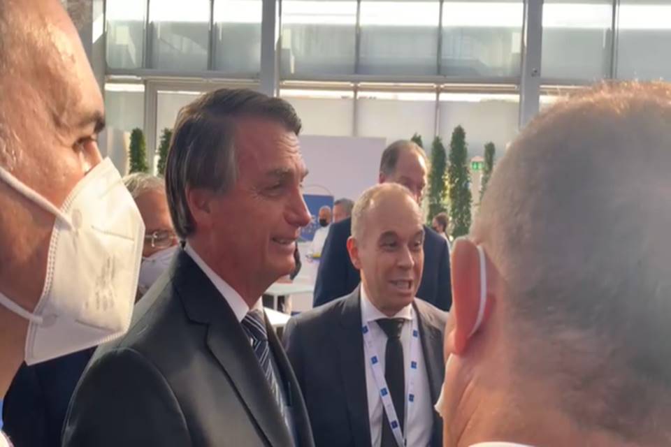 Jair Bolsonaro em Roma