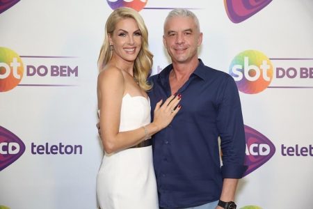 Foto colorida de Ana Hickmann e Alexandre Corrêa - Metrópoles