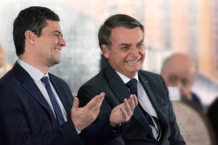 Sergio Moro e Jair Bolsonaro