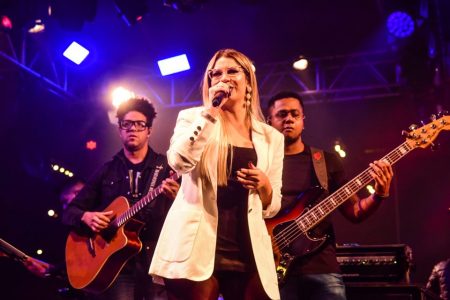 Marília Mendonça no último show, em Água Branca (SP)