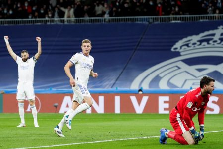 Real Madrid Toni Kroos e Karim Benzema