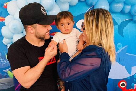 Murilo Huff, Marília Mendonça e o pequeno Léo