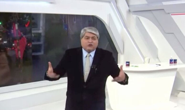 Datena discutiu ao vivo com diretora do Programa Brasil Urgente