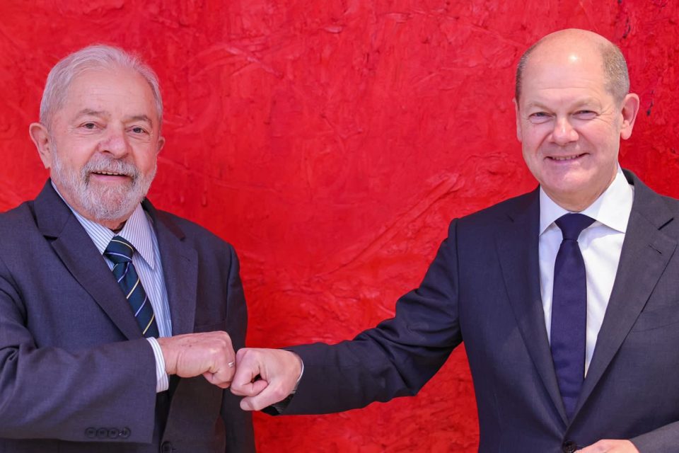 Lula e Olaf Scholz