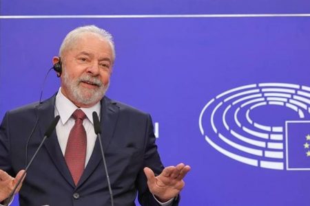 Lula no Parlamento europeu