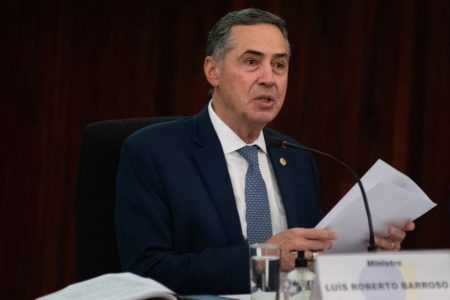Ministro Luís Roberto Barroso, no TSE