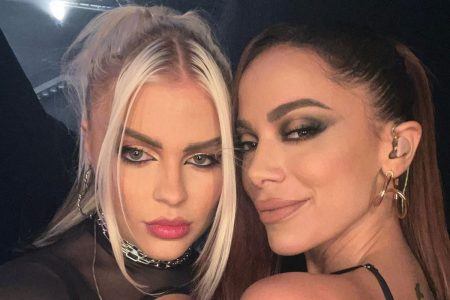 Foto colorida de Luisa Sonza e Anitta - Metrópooles