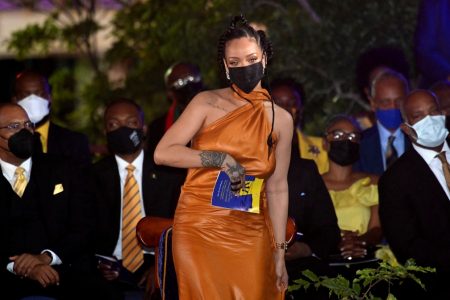 Rhianna em Barbados