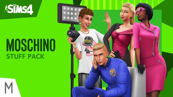Jogo com roupas da Moschino