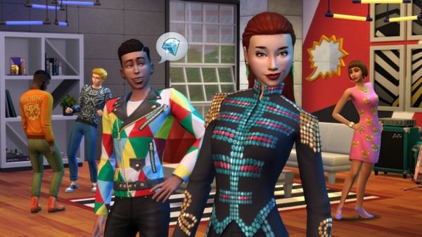 Jogo com roupas da Moschino
