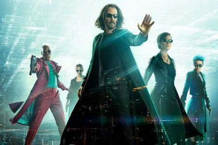 Cena colorida do filme Matrix 4 Resurrections - Metrópoles