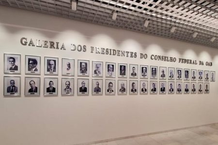 Galeria de fotos presidentes do Conselho Federal da OAB no Museu do STF