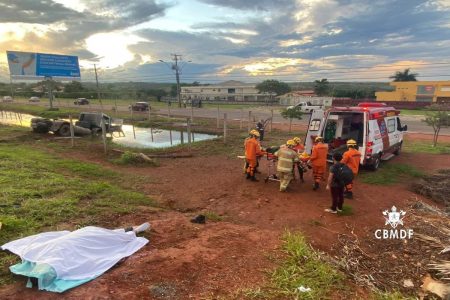 bombeiros atendem ocorrência