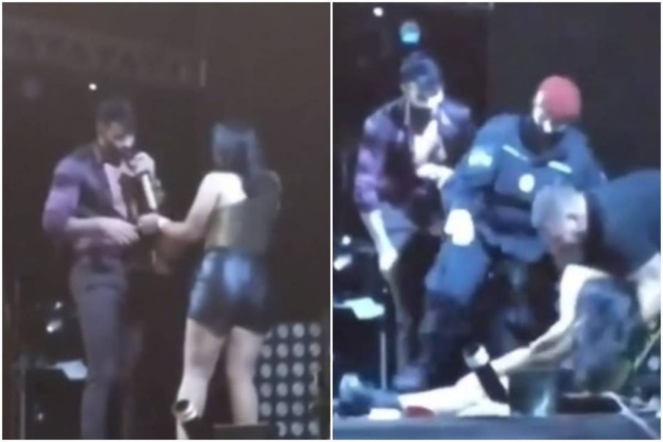 gusttavo lima fa desmaia show