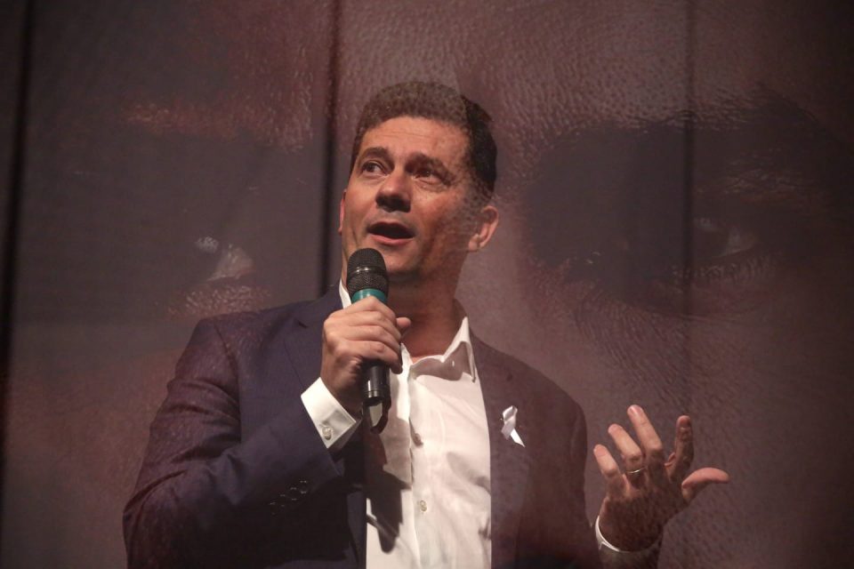 Sérgio Moro (Podemos), durante lançamento do livro Contra o Sistema da Corrupção, no Teatro Renaissance em São Paulo 1
