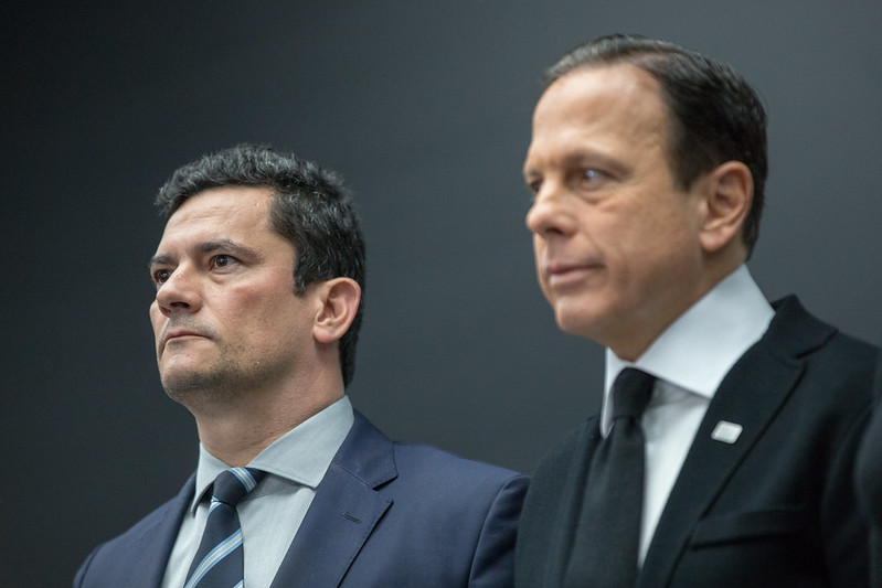 Sergio Moro e João Doria