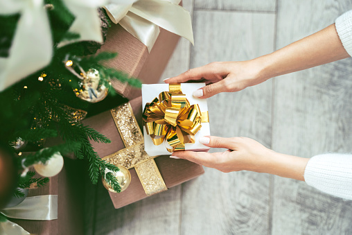 presentes embaixo de árvore de Natal