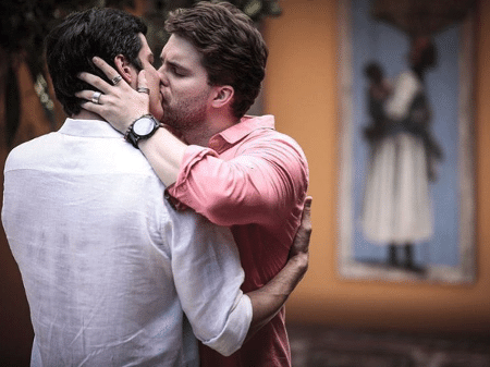 Mateus Solano e Thiago Fragoso em Amor à Vida