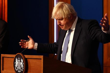 Boris Johnson Leads Coronavirus Press Conference