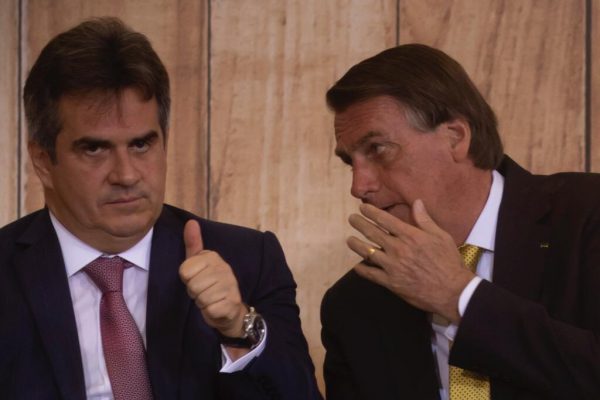 Ciro Nogueira e Jair Bolsonaro PL