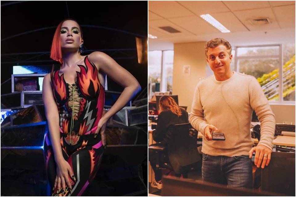 Anitta e Luciano Huck