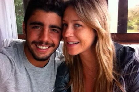 Fotografia colorida de Pedro Scooby e Luana Piovani
